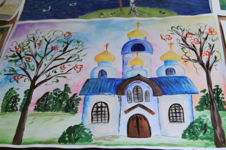 Церковь рисунок Йошкар Ола