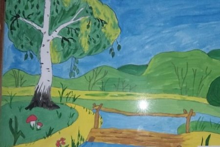 Рисование на тему природа