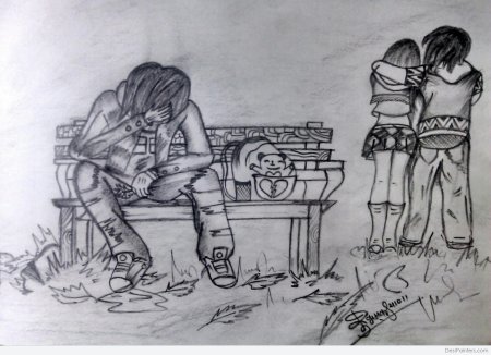 Продажная любовь рисунок