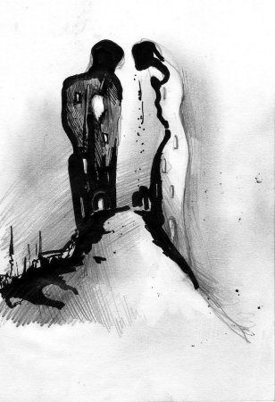 Сюрреализм силуэт