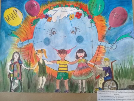 Рисунки на тему мир без границ