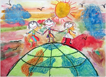 Мир без границ рисунок