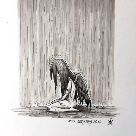 Грустные рисунки