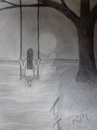 Грустные рисунки