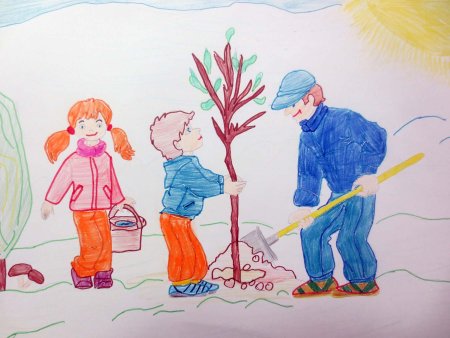 Рисунок на тему дорога добра