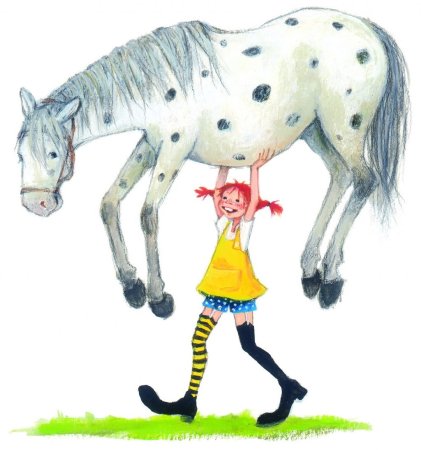 Пеппи длинный чулок сказочный персонаж