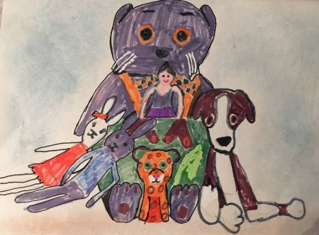 Рисунок любимой игрушки