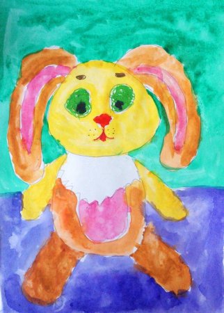 Рисование любимой игрушки