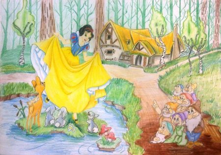 Рисунок на тему сказка