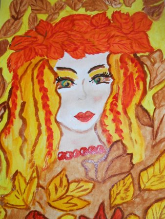 Конкурс рисунков осень