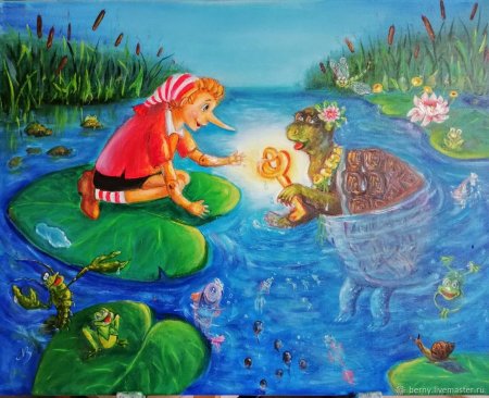 Рисование по сказкам в подготовительной группе