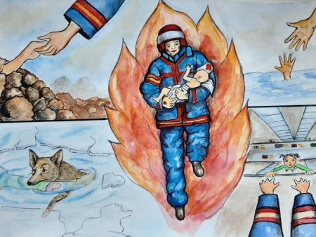 Спасатели глазами детей