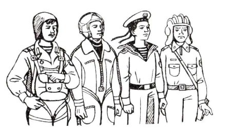Рисунки на армейскую тематику