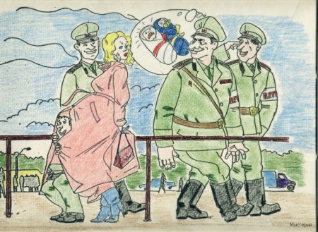 Военные рисунки