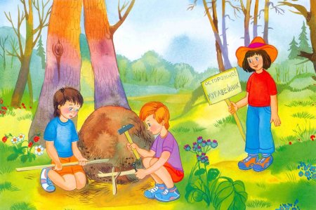 Сюжетные картины для дошкольников