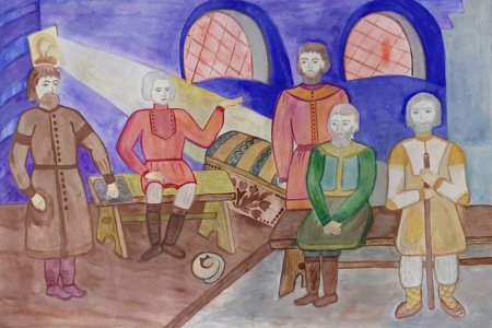 Рисунок на тему культурное наследие народов