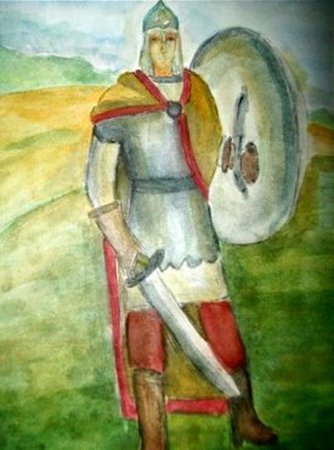 Древнерусские воины-защитники. (1-Й из 1 ч.)