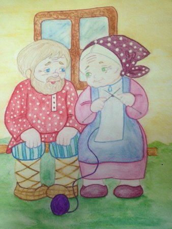 Рисунок на день пожилых