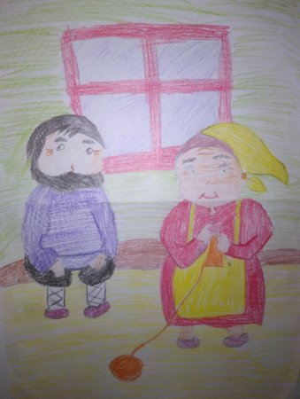 Рисунок ко Дню пожилого человека