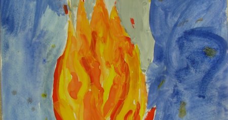 Изо теплые и холодные цвета