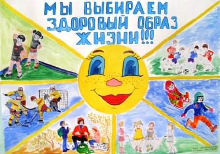Детские плакаты про спорт