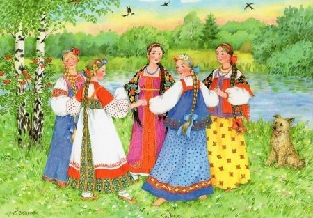 Художник Елена Уварова картины Осенины