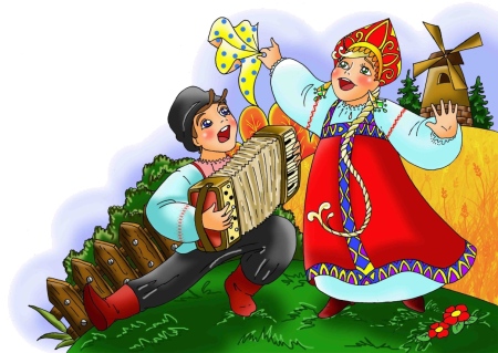 Народный фольклор частушки для детей