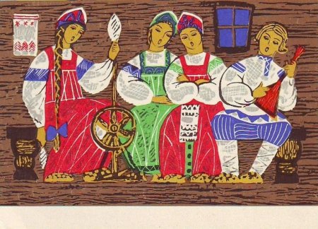 Посиделки Супрядки на Руси