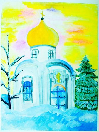 Рисунок на тему Русь