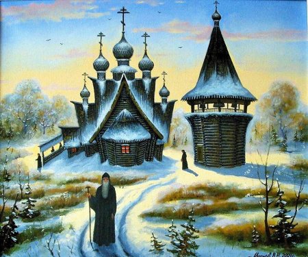 Русь православная рисунок детский