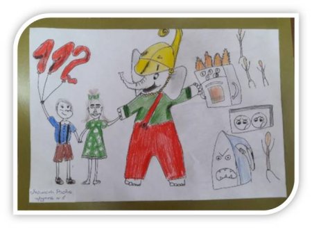 Рисунки детей по ОБЖ