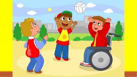 Рисунки ко Дню инвалидов для детей