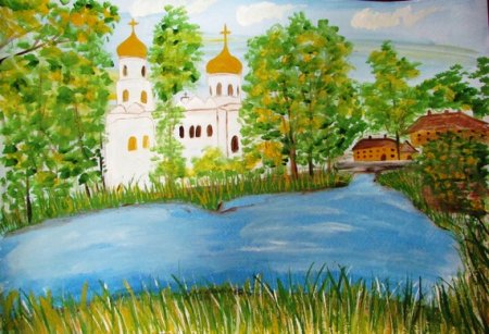 Святыни России рисунки