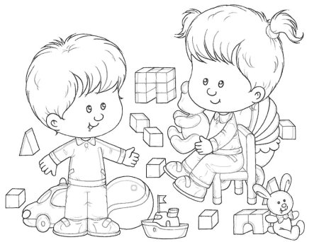 Раскраска доброта