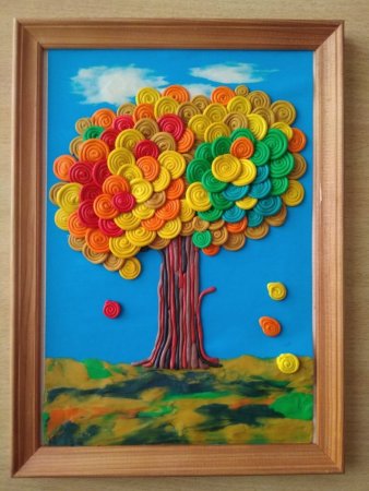Пластилинография для детей