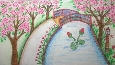 Рисунок Весна карандашом для срисовки