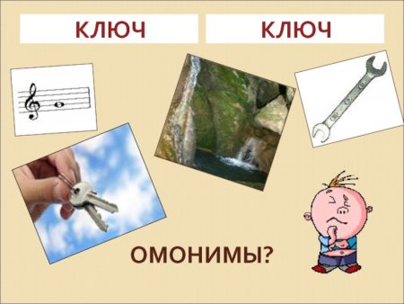 Многозначные слова для детей