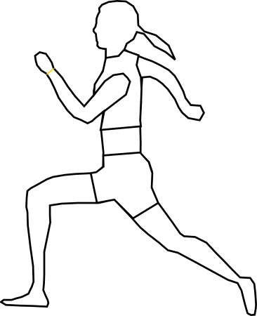 Раскраска легкая атлетика