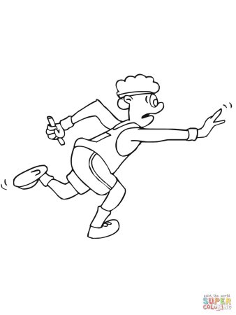 Рисунок на тему спортсмен