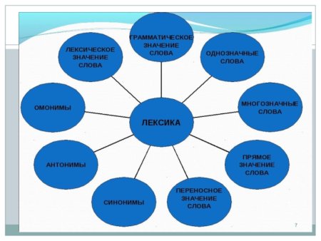 Кластер лексика