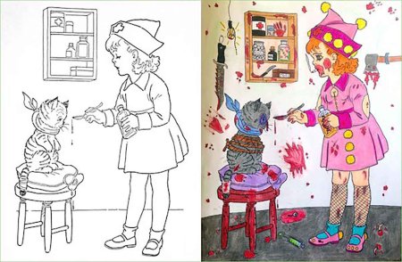 Рисунки детские и взрослые