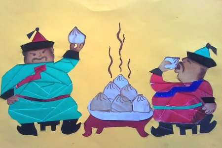Рисунки на тему Сагаалган