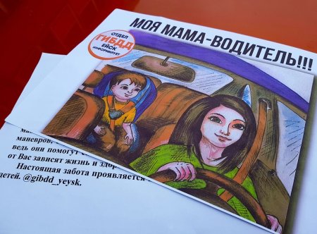 Моя мама водитель