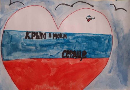 Рисунки на тему Крым в моём сердце
