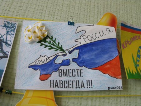 Проект на тему Крым наш