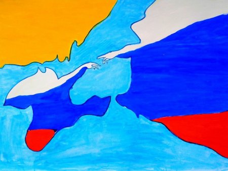 Рисунок на тему Россия