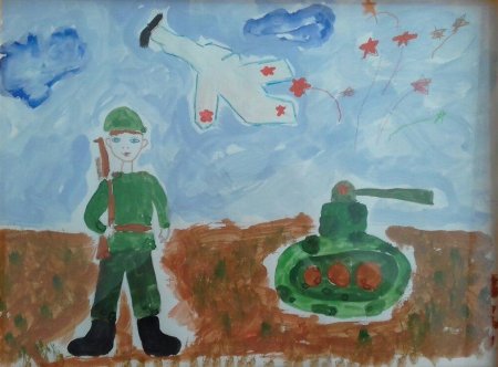 Солдат на страже Родины