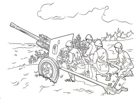 Рисунки на военную тему