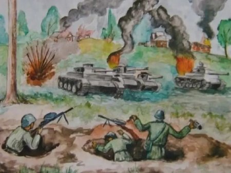 Рисунки о войне