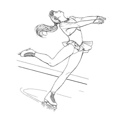 Раскраска спорт для детей